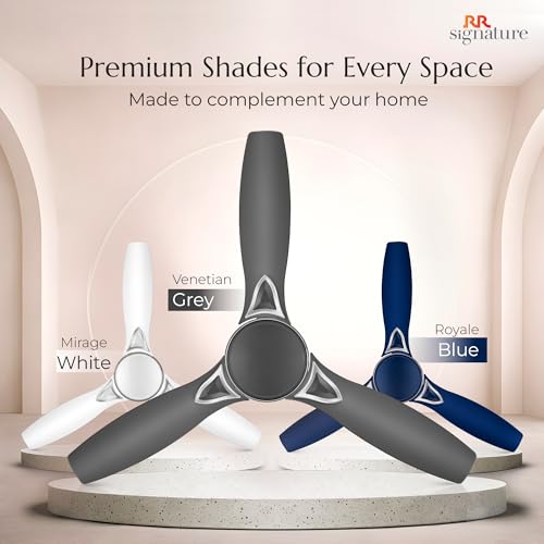 RR Signature CURVEAIR MAXX 1200 MM BLDC Ceiling Fan - VENETIAN GREY - Image 5