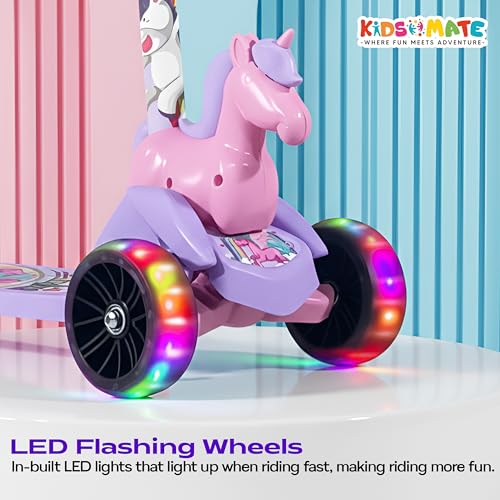 Kidsmate Unicorn Kick Scooter