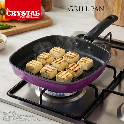 Crystal Aluminium Non Stick Grill