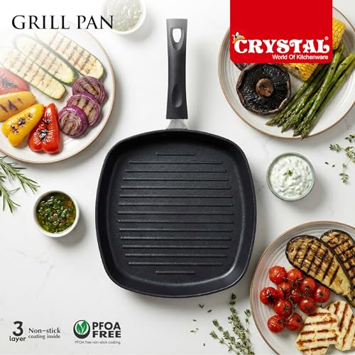 Crystal Aluminium Non Stick Grill