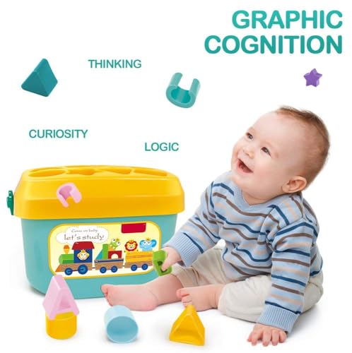 UCRAVO Baby's First Sorting Building