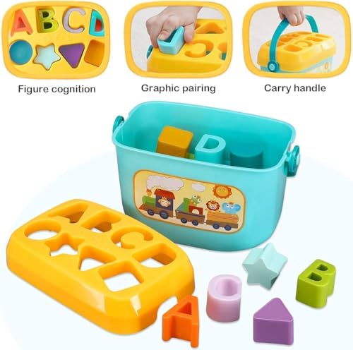 UCRAVO Baby's First Sorting Building