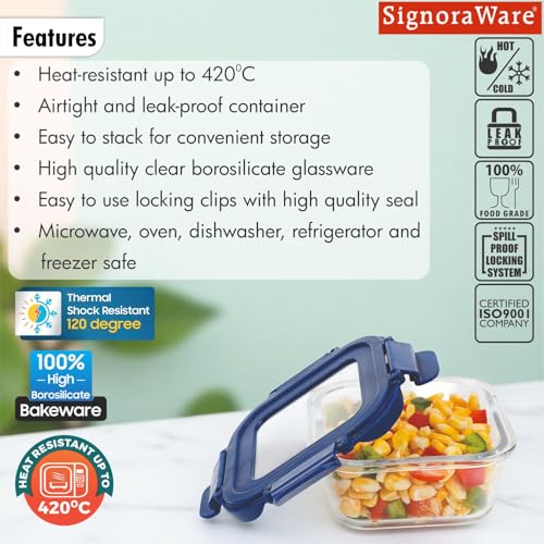 SignoraWare Secure N Store Borosilicate