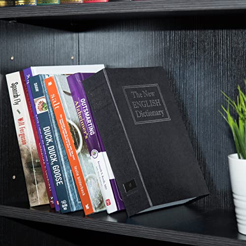 amazon basics Book Safe with Combination Lock, Black - Image 2