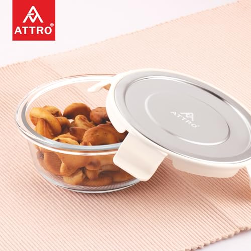 ATTRO Glassox Borosilicate Round Glass