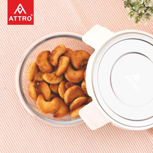 ATTRO Glassox Borosilicate Round Glass