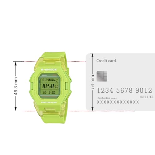 Casio G-Shock GD-B500S-3PR Bluetooth Digital Green Dial Men (G1663) - Image 6