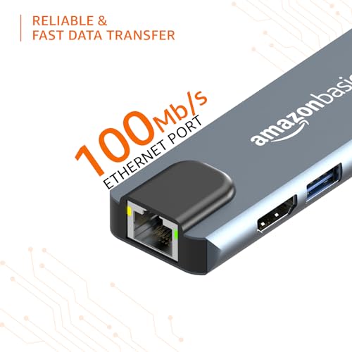 Amazon Basics 5-in-1 Hub Multiport