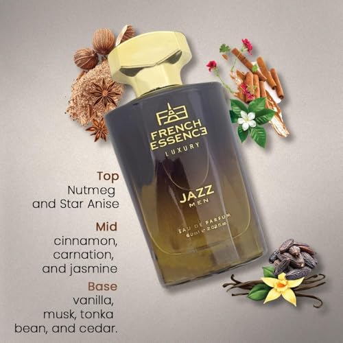French Essence Luxury Perfume For Men - Jazz 60Ml (Pack Of 1) - Image 3