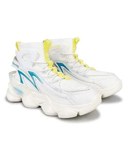 ABROS YAMA-O Chunky Sole High-Top Sneakers for Mens