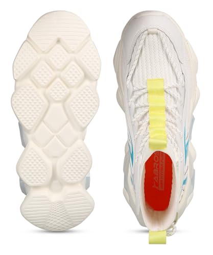ABROS YAMA-O Chunky Sole High-Top Sneakers for Mens - Image 5