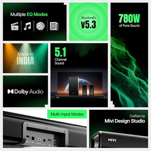 Mivi Superbars Nova 780 Watts