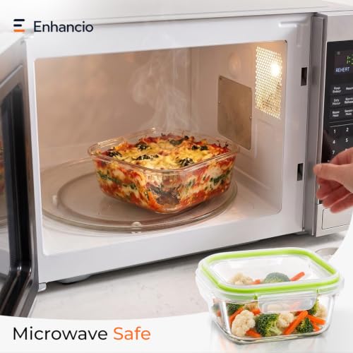Glass Food Storage Containers Set