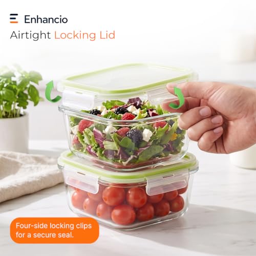 Glass Food Storage Containers Set