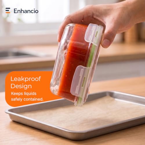 Glass Food Storage Containers Set