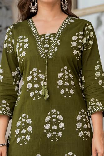 PARTHVI Women's Pure Cotton Printed