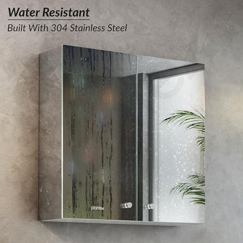 Plantex Bathroom Mirror Cabinet/304 Stainless