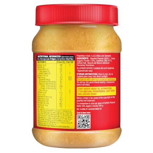 Saffola Peanut Butter with Jaggery