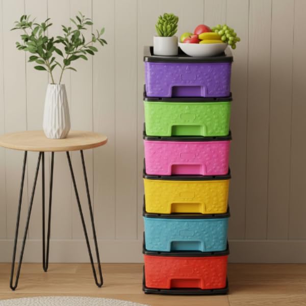 Plastic Modular Drawer Storage Chest