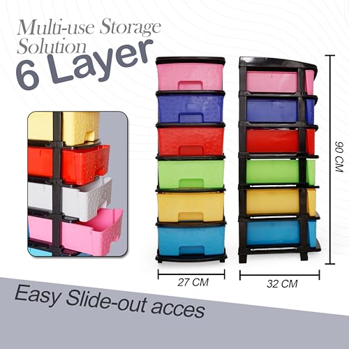 Plastic Modular Drawer Storage Chest