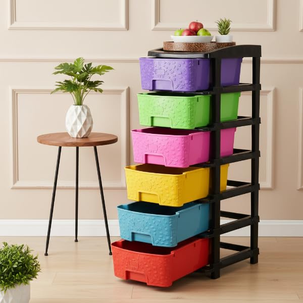 Plastic Modular Drawer Storage Chest