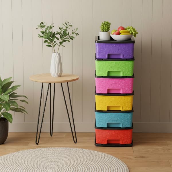 Plastic Modular Drawer Storage Chest