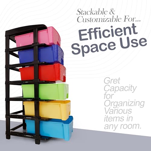 Plastic Modular Drawer Storage Chest