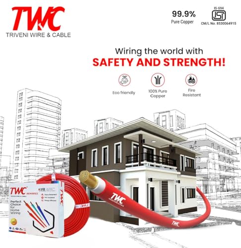 TWC Advance Black 0.75 SQMM