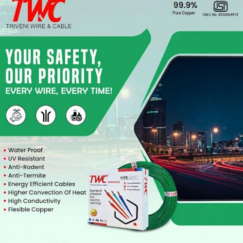 TWC Advance Black 0.75 SQMM