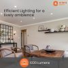 Orient Electric Moonlite Recess 12W Downlighter - Cool White Down - Image 3