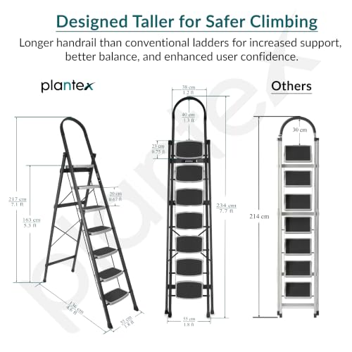 Plantex Steel 7 Step Ladder