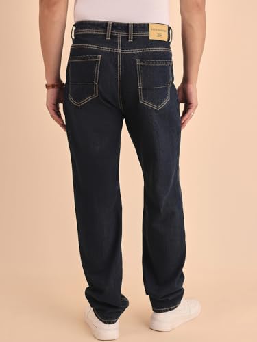Style Quotient Men Relaxed Fit High Rise Cotton Jeans - Image 4