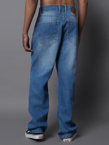 HIGH Star Men's Wide Leg Jeans - Image 5
