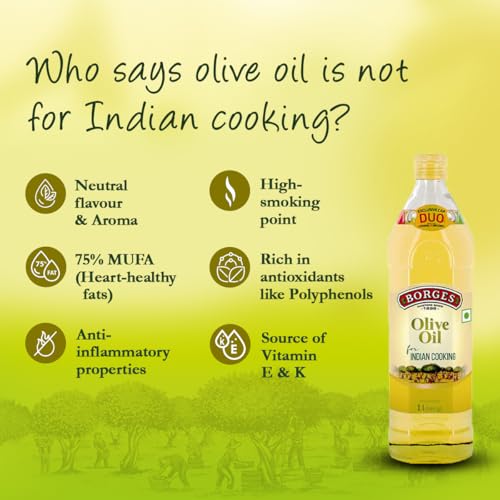 Borges Olive Oil for Indian