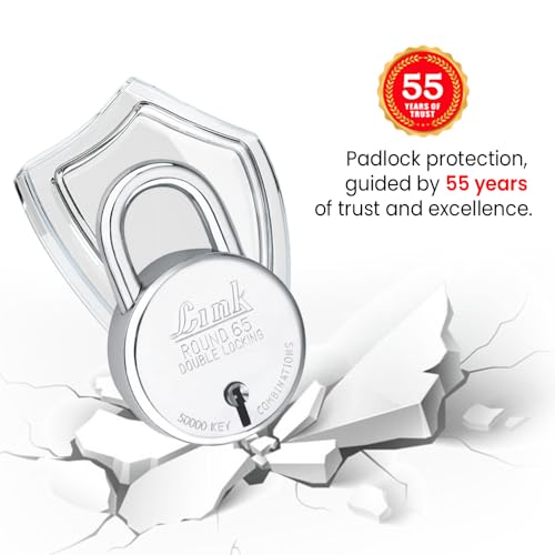 Link® 65mm New Round Padlocks