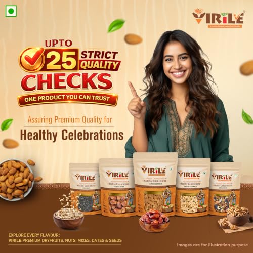 VIRILE Premium Raisins Seedless/Kishmish, 400g