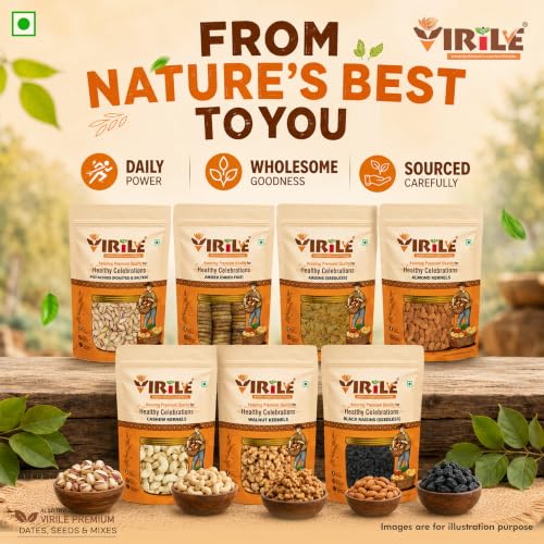 VIRILE Premium Raisins Seedless/Kishmish, 400g