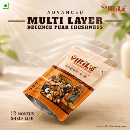 VIRILE Premium Raisins Seedless/Kishmish, 400g