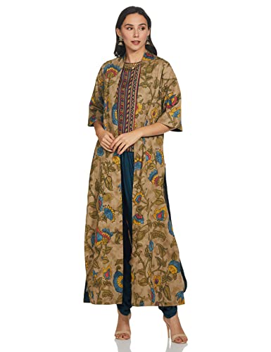 BIBA Women's Cotton Salwar Suit Set