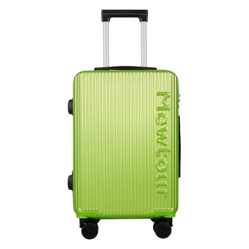 20 Inch Green ABS Zippered