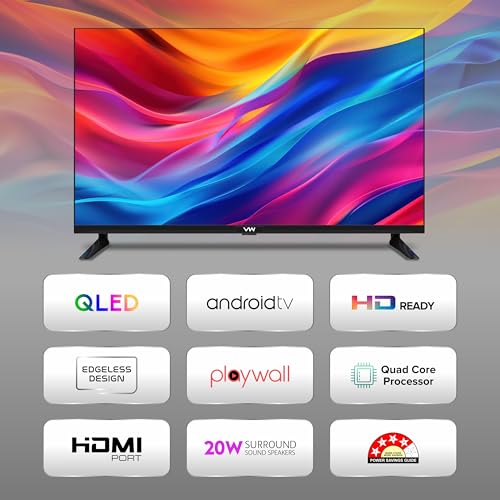 VW 60 cm (24 inch) HD Ready QLED Smart Android TV VW24SFL - Image 2