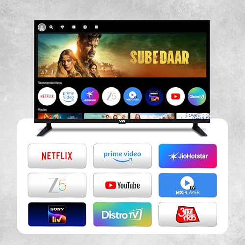 VW 60 cm (24 inch) HD Ready QLED Smart Android TV VW24SFL - Image 3