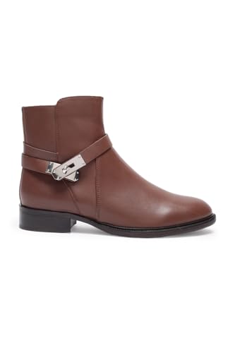 Women Brown Casual Boots - Image 2