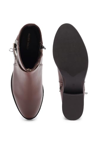 Women Brown Casual Boots - Image 5