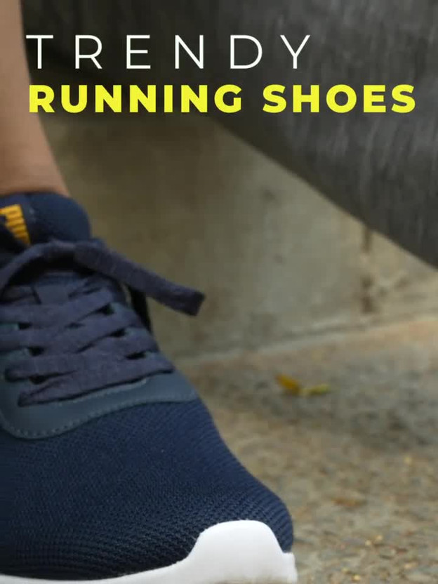 PUMA Bridge Comfort Sneakers For Men (Blue , 9) - Image 3