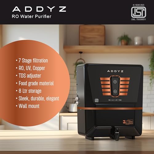 ADDYZ 2.0 RO+UV+UF+Alkaline Water Purifier