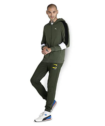 Puma Men Cotton Blend Standard Length Jacket - Image 5