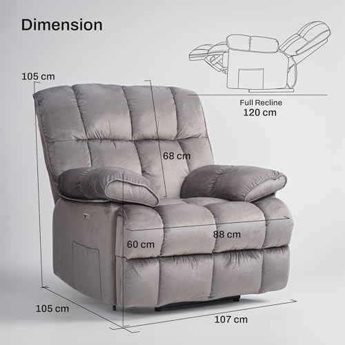 Drogo Evo Lounge Oversized Motorised