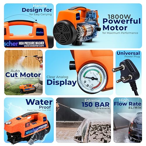 Woscher AquaWash Car Washer High