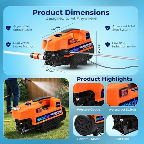 Woscher AquaWash Car Washer High
